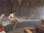 Jean Leon Gerome, Le Bain de Vapeur (mk32)